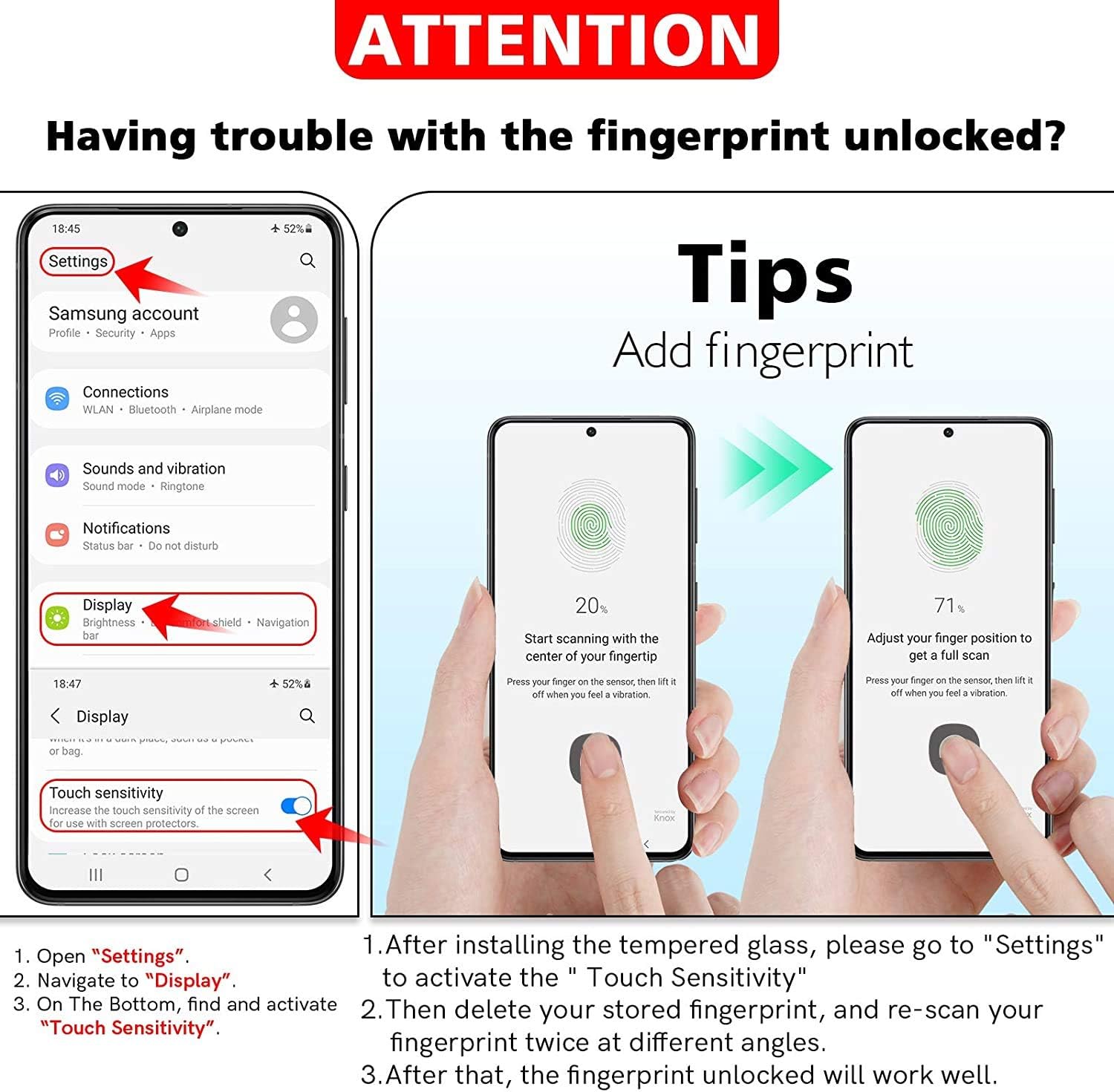 EGV 5 Pack 2pcs Screen Protector + 3pcs Camera Lens Protector Compatible with Galaxy S21 Plus, Tempered Glass, Easy Frame Installation, HD Ultra-Thin