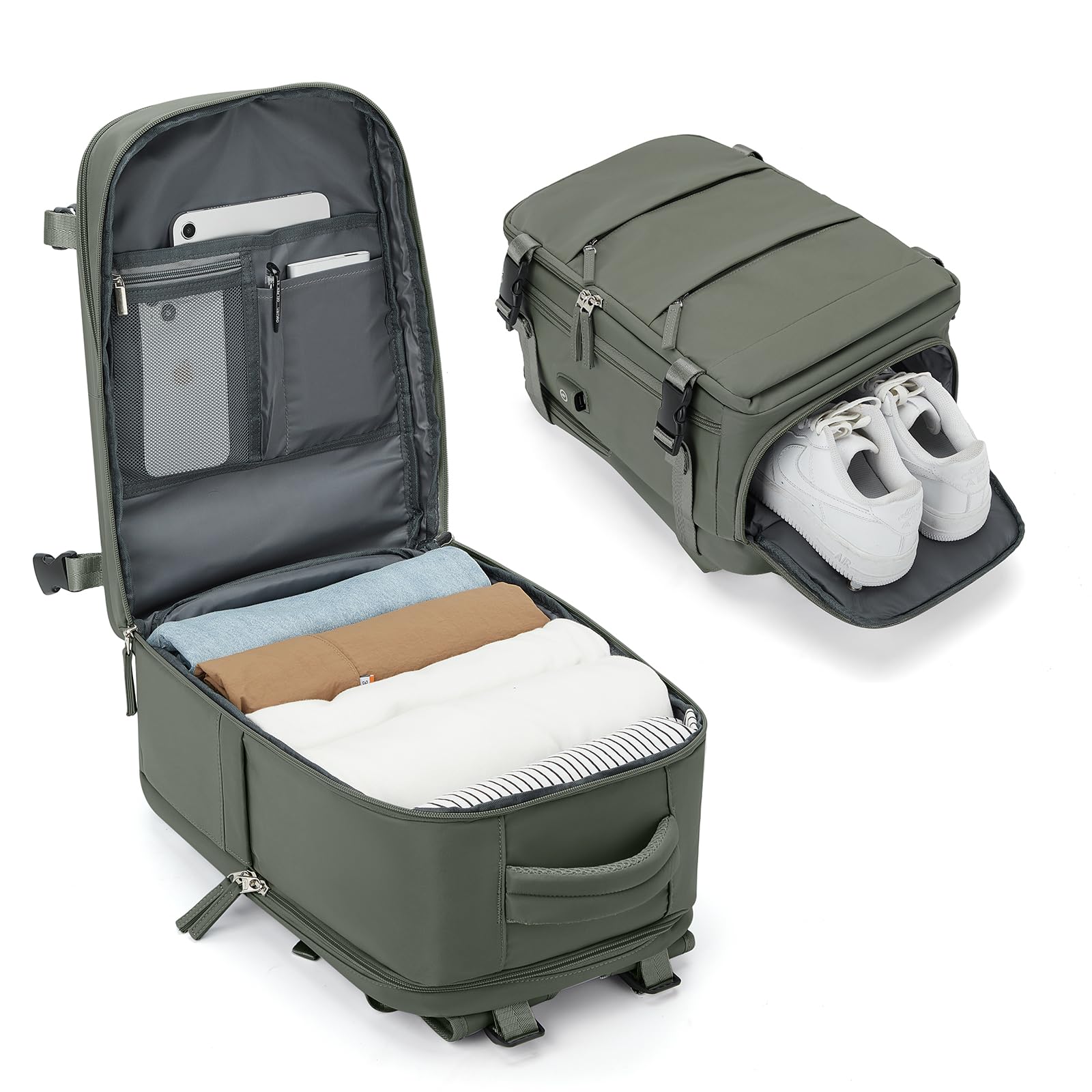 Sac à dos de voyage pour femme, sac à dos léger pour homme, randonnée, étanche, sac de gym