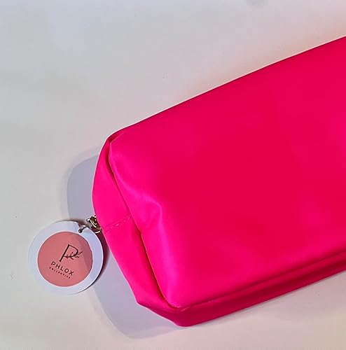 Miniatura 6 de Phlox Collective Bolsa de maquillaje Bolsa de viaje Bolsa de aseo Organizador Cosméticos Preppy Bag Zipper Pouches Nylon Teddy Corduroy Travel