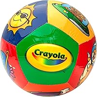 Vista 10 de Crayola Balón de fútbol oficial - Unisex Niños - CRAY302BL Zoo Animal Talla 5