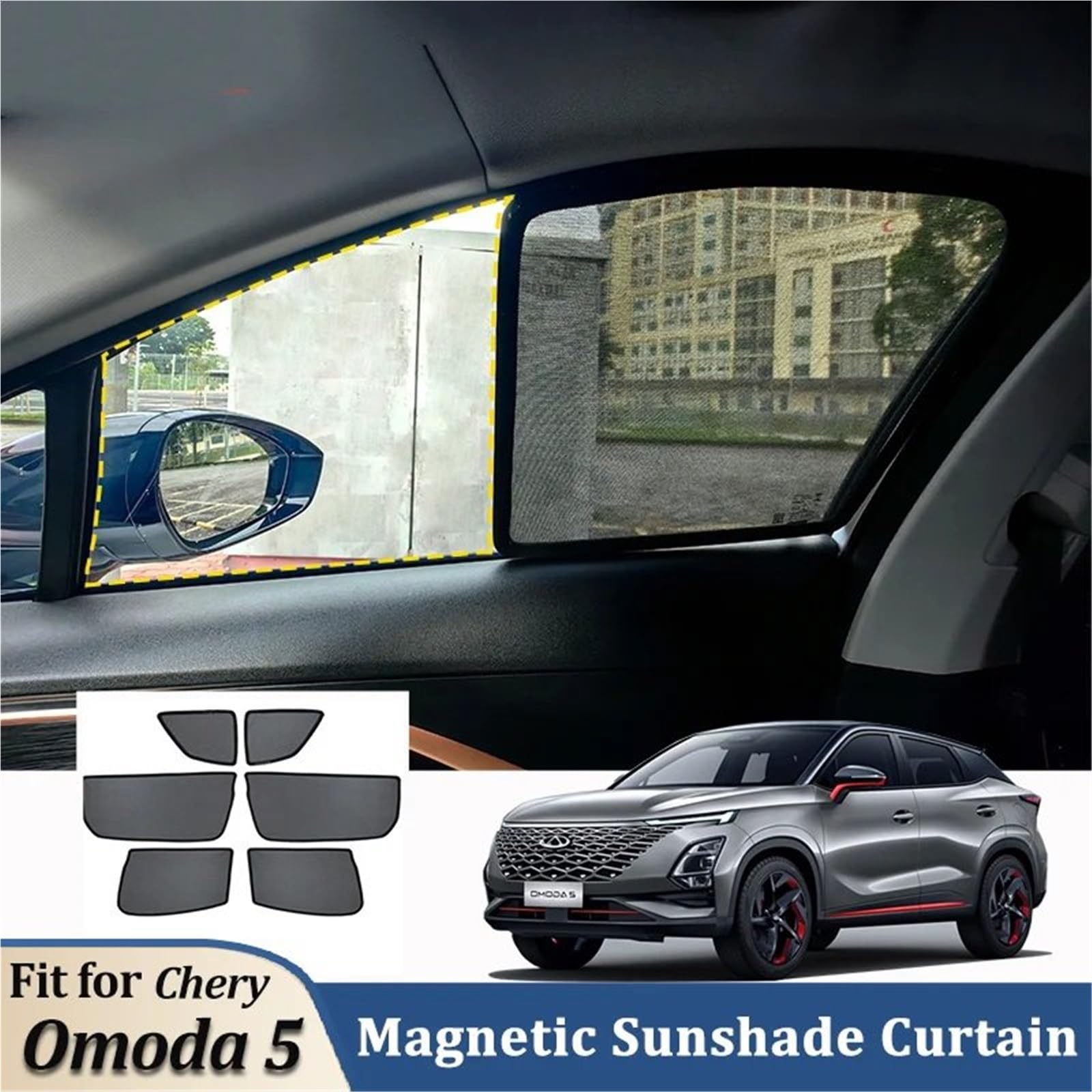 Zaslony Dzielace Samochód Do Chery Omoda 5