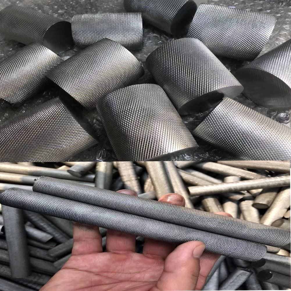 2 Stück 304 Edelstahl-Mesh-Stange, rostfrei und langlebig, für Maschinen usw. Durchmesser 16 mm, Länge 500 mm.
