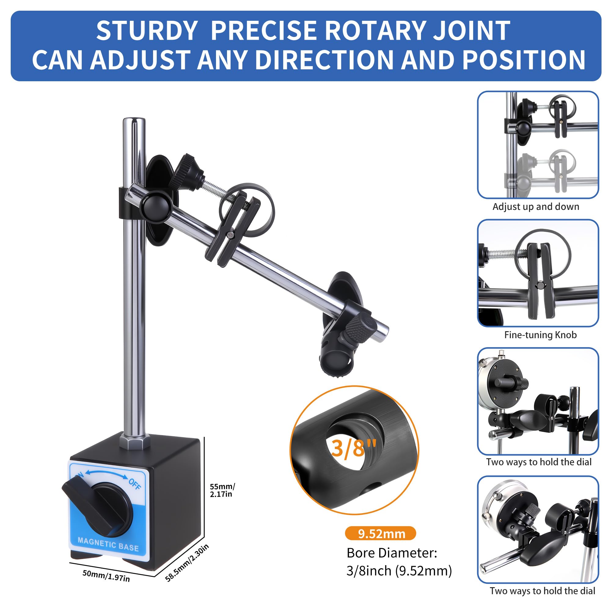 Qnkaa Dial Indicator - Precise Measurement -4