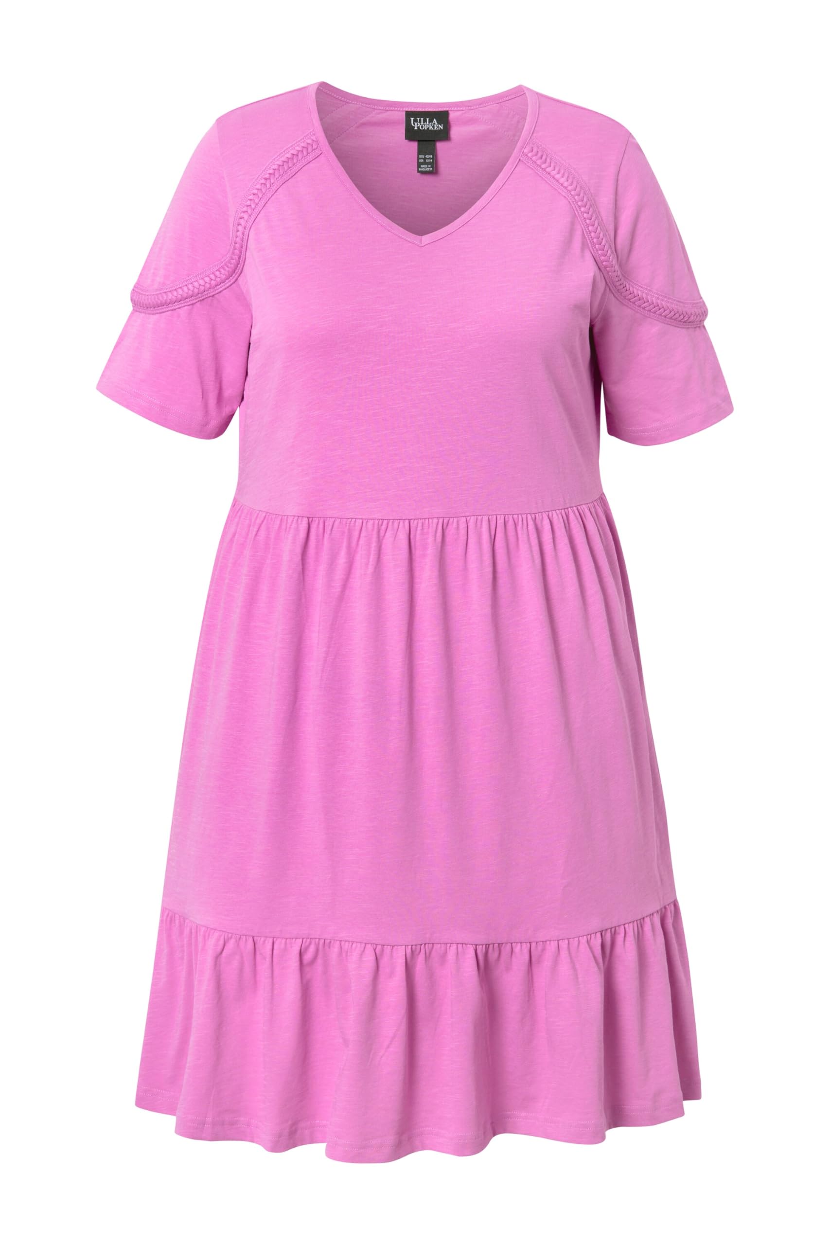 Ulla Popken Mujer Vestido de Punto Jersey