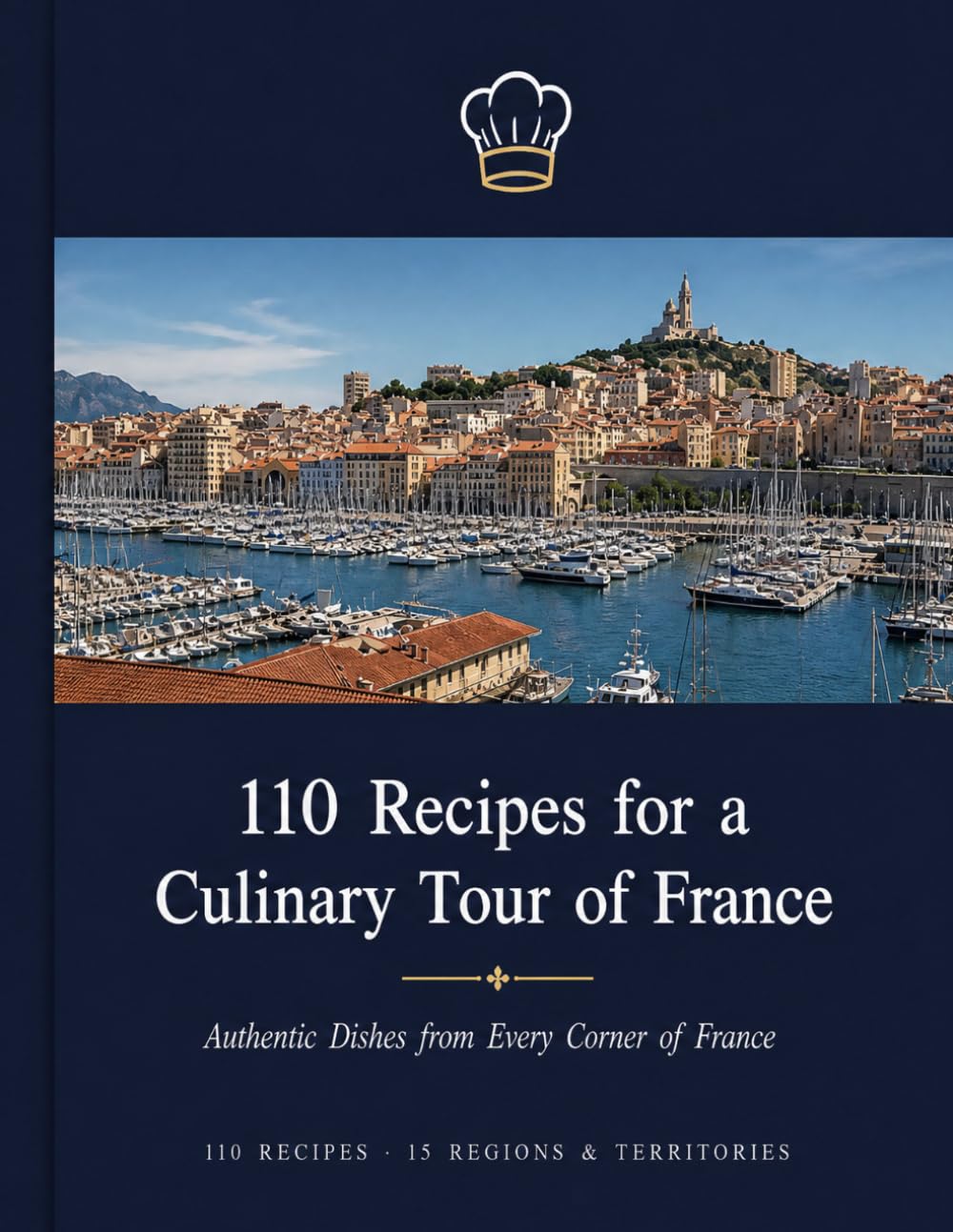 110 Recipes for a Culinary Tour of France: Dishes from Every Corner of France | 15 Regions & Territories