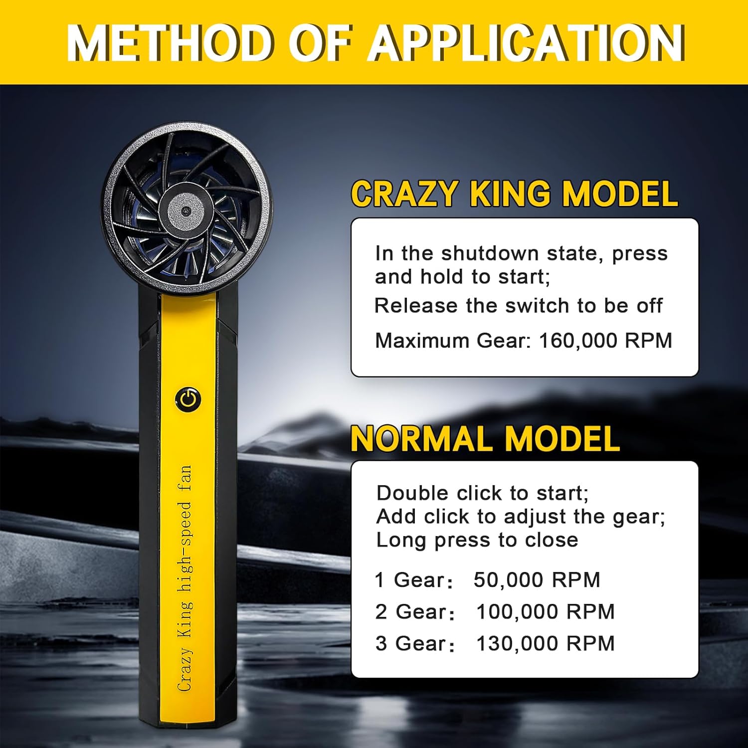 Compressed Air Duster 160000RPM, 10000mAh 3 Gear Electric Air Blower, Powerful Cordless Rechargeable Battery Jet Dryer Blower, No Canned Air Duster, Jet Fan for Car, Home, Computer, Keyboard