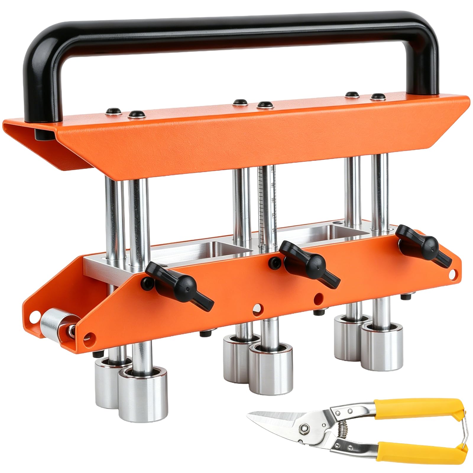 3-Station Edge Roller Bender, 0-90° Adjustable Sheet Metal Bender Tool