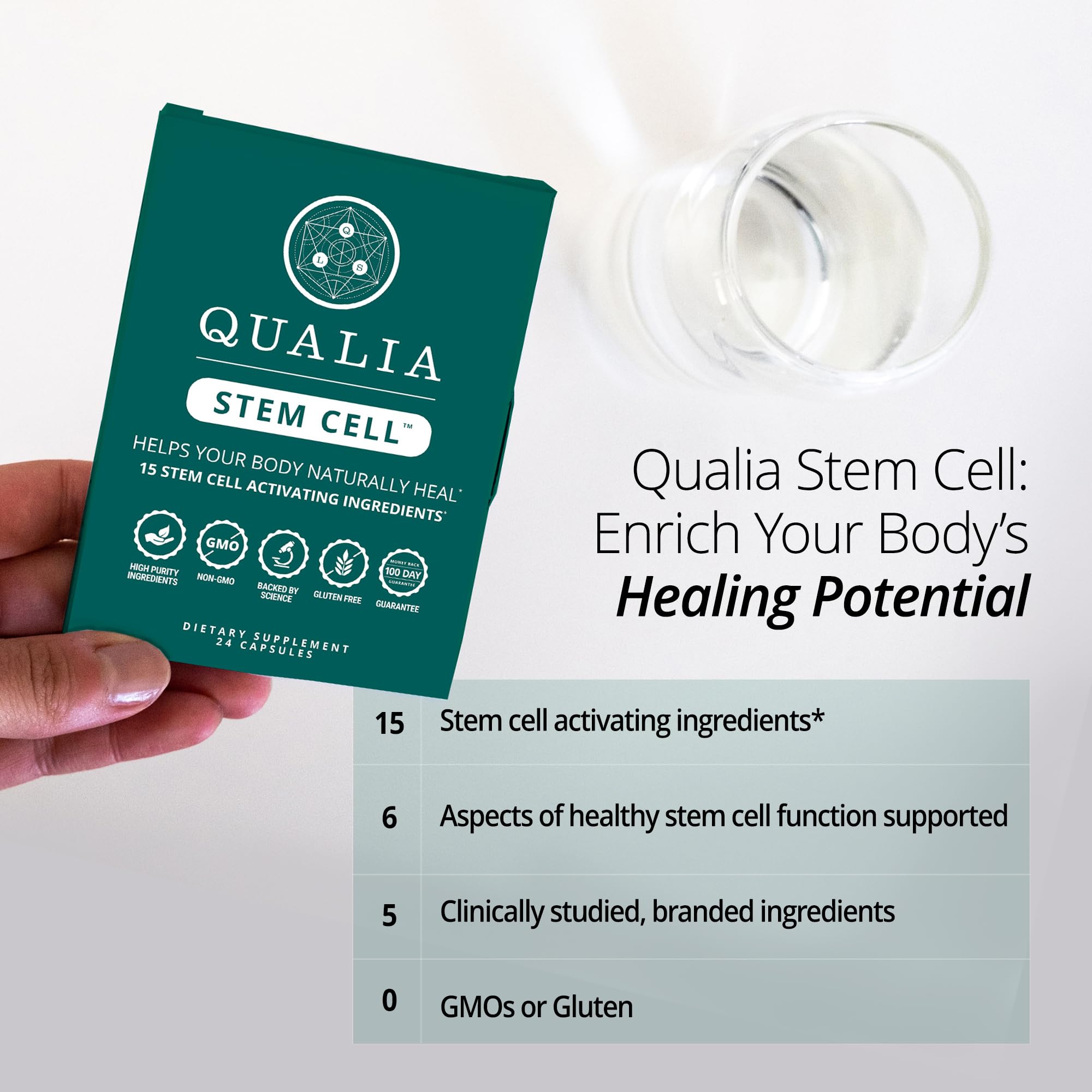 Qualia Stem Cell Supplement for Healthy Aging and Immune System Resilience — Amazon image 4