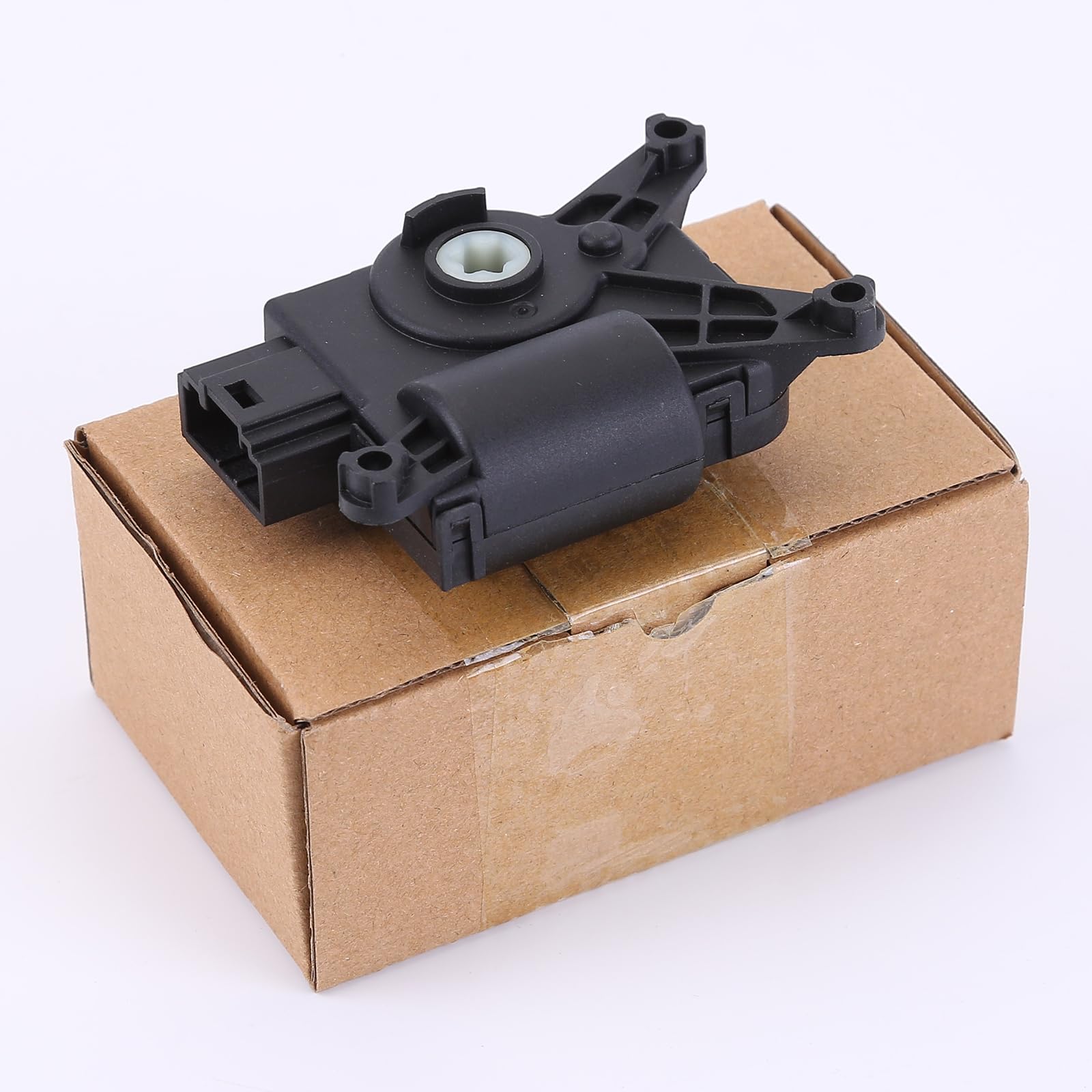 Elemento di regolazione valvola di miscelazione, valvola di regolazione, valvola di convezione, aria condizionata, valvola di temperatura destra, 5 poli, compatibile con Skoda, compatibile con VW