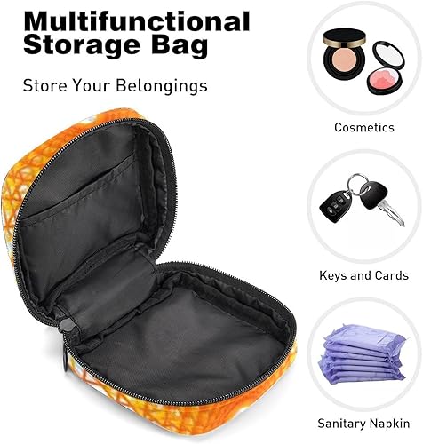 Miniatura 4 de Bolsa de almacenamiento de servilletas sanitarias para mujer, soporte para almohadilla de menstruación femenina para período, bolsas portátiles con