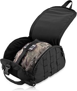 Tactical Helmet Bag Pack,Multi-Purpose Molle Storage Military Carrying Pouch for Sports Hunting Shooting Combat Helmets. … - TAC5TAC