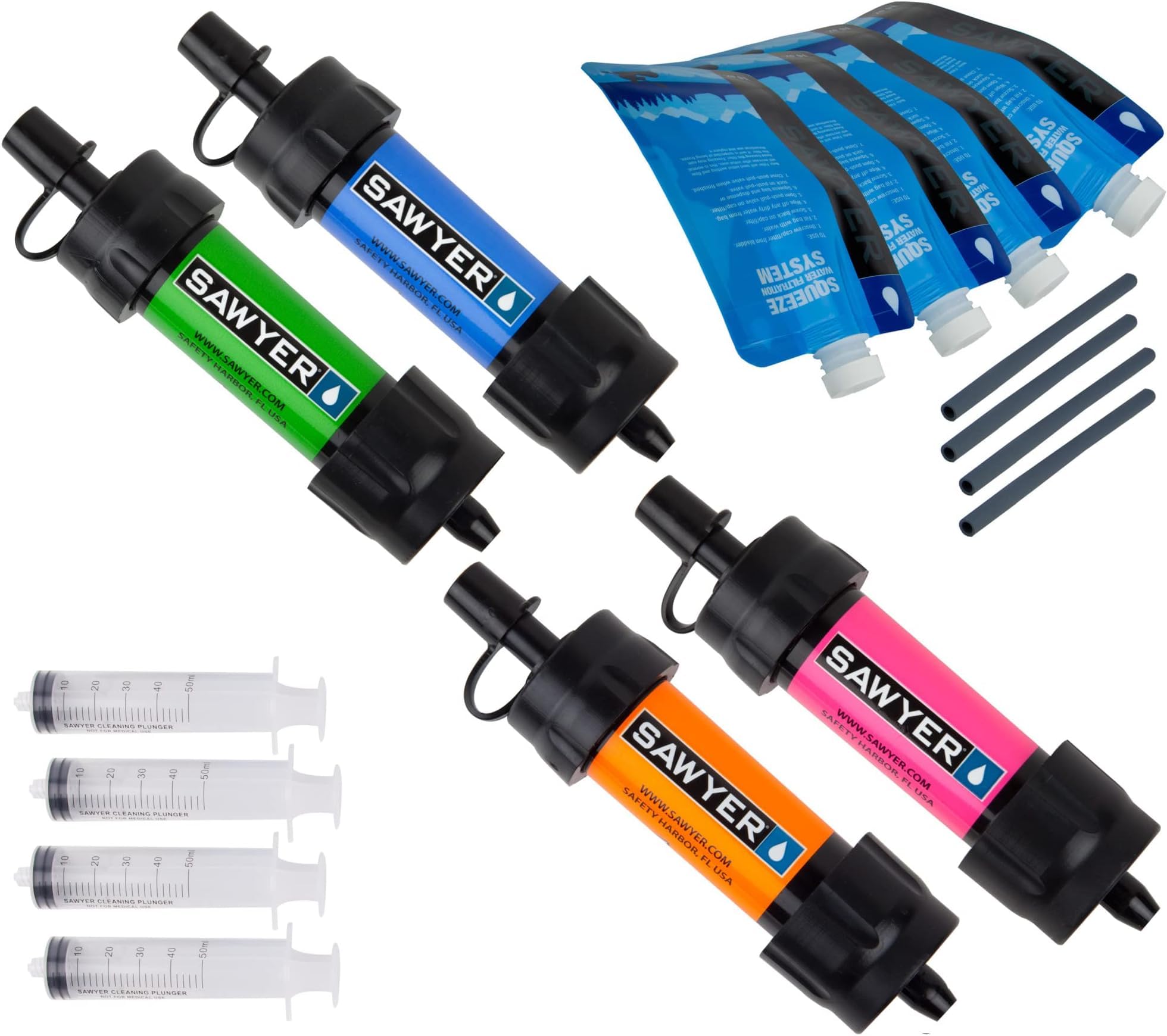 Sawyer Products SP124 MINI Water Filtration System, Gift, Multi-Color (Pack of 24)