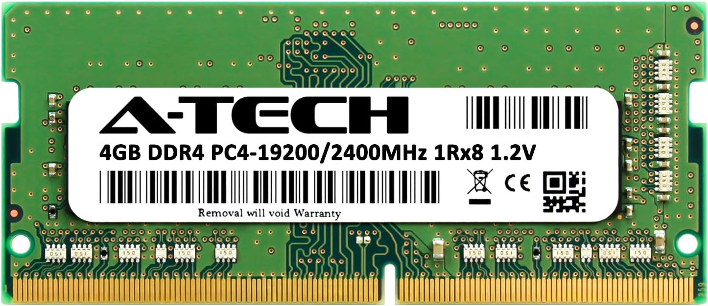 A-Tech 4GB RAM for PANASONIC TOUGHBOOK 54 CF-54 | DDR4 2400MHz SODIMM PC4-19200 260-Pin Non-ECC Memory Upgrade Module