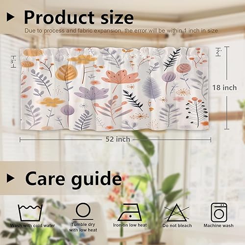 Miniatura 320 de Cenefas de cocina modernas con patrón de cobre marrón dorado para ventanas, cenefas opacas abstractas de marcas de arañazos y cortinas opacas