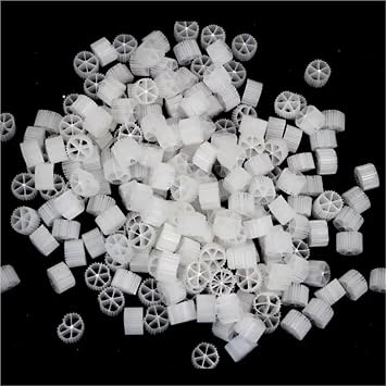 Aquarium Filter Media 300g K1 Filter Media Filtration Media Balls Water Treatment for Fish Tank Aquarium Filter Pond Water Filtration for Pond Freshwater Fish TankWhite