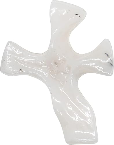 Vista 8 de Mini cruz adhesiva Piedra adherida Ayuda a aliviar el estrés y las preocupaciones Herramienta de oración reconfortante Gran regalo cristiano