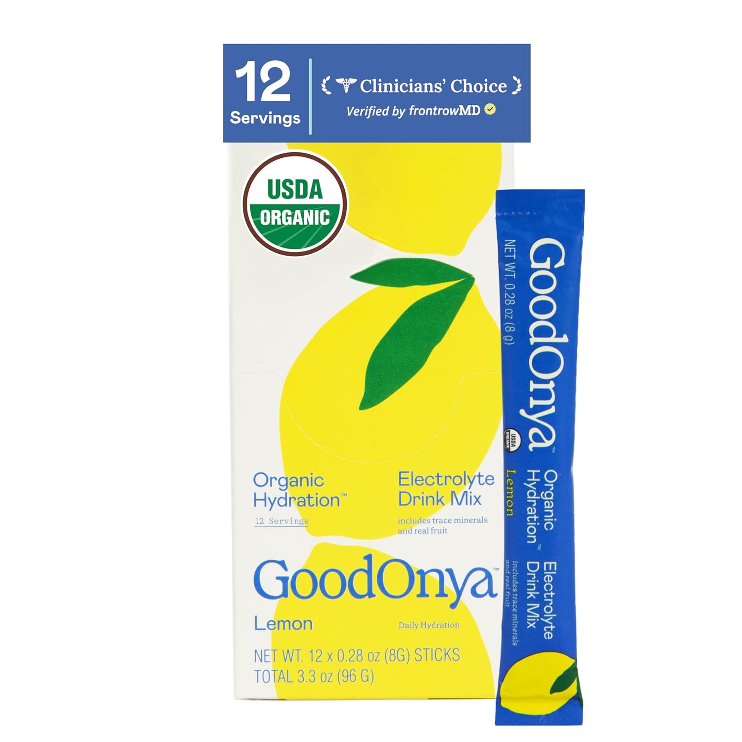 GoodOnya Organic Electrolyte Hydration Mix