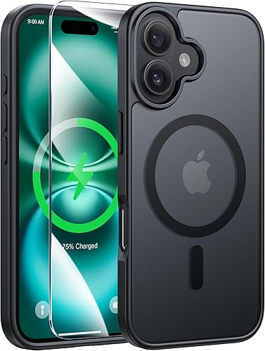 Miniatura 198 de FNTCASE Funda para iPhone Air: [Compatible con Magsafe] Fundas translúcidas mate con [protección completa de la cámara] [protector de pantalla]