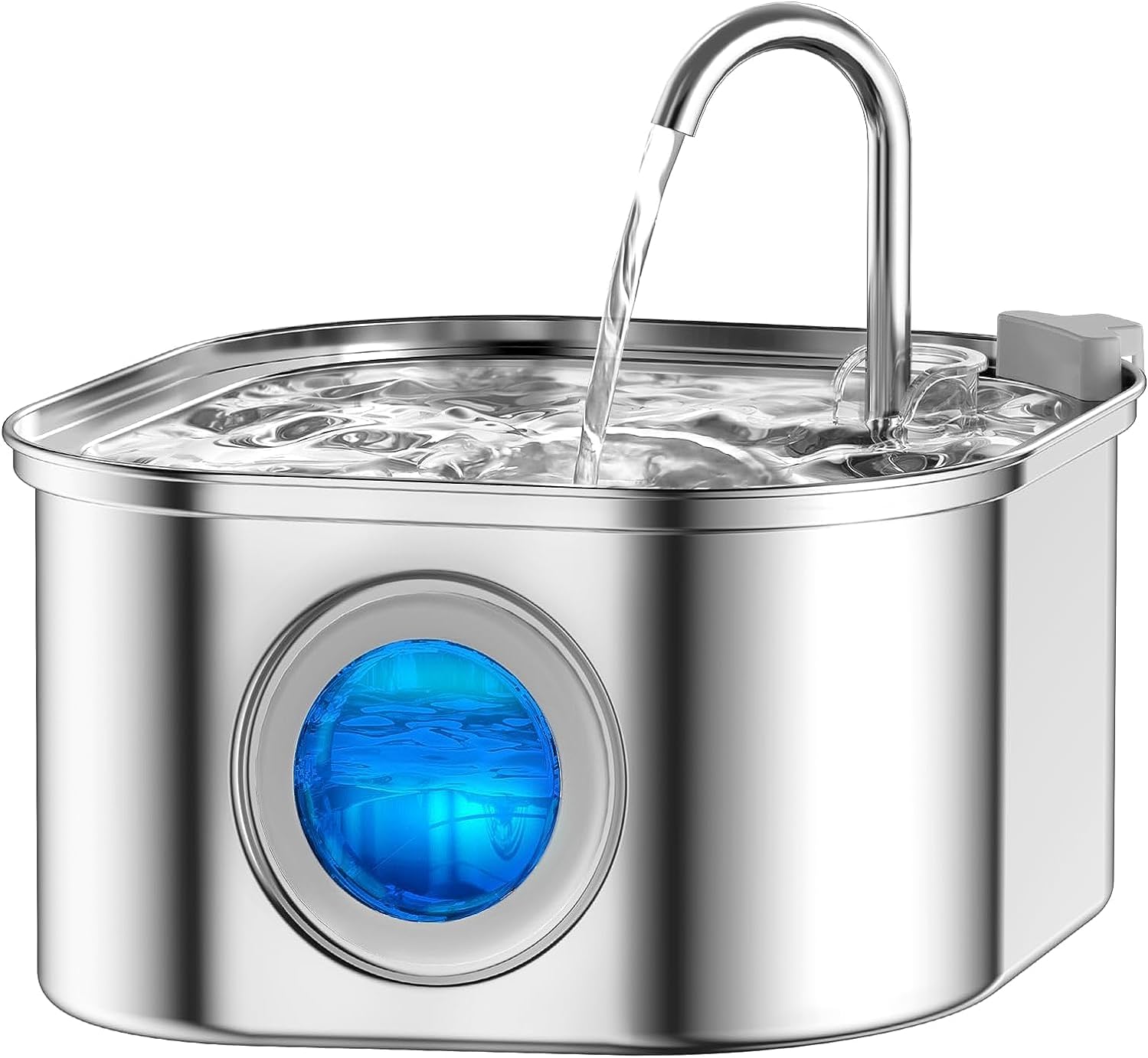 Cat Water Fountain, VinDox 108oz/3.2L Pet Water Fountain Stainless