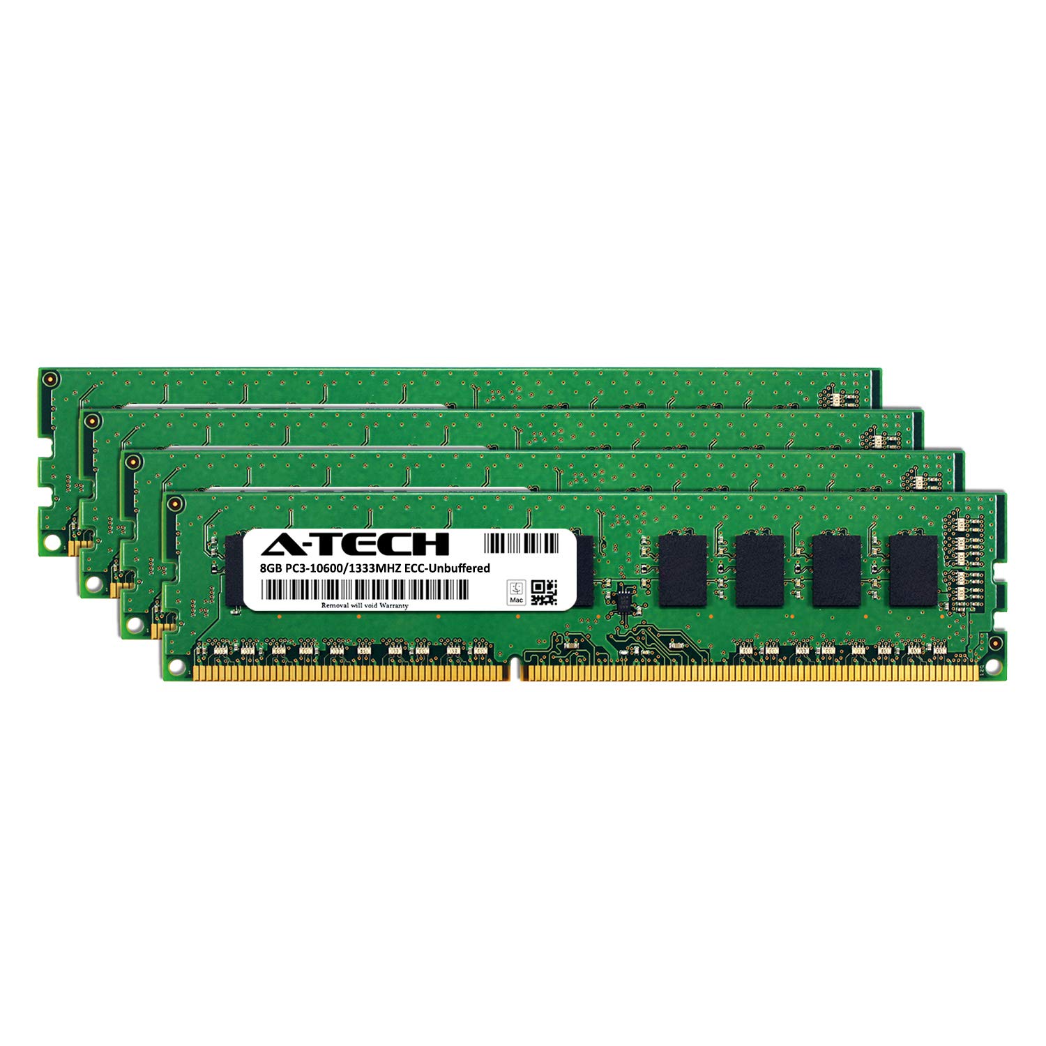 Amazon | A-Tech 32GB キット (4x8GB) ECC UDIMM メモリ Mac Pro Mid
