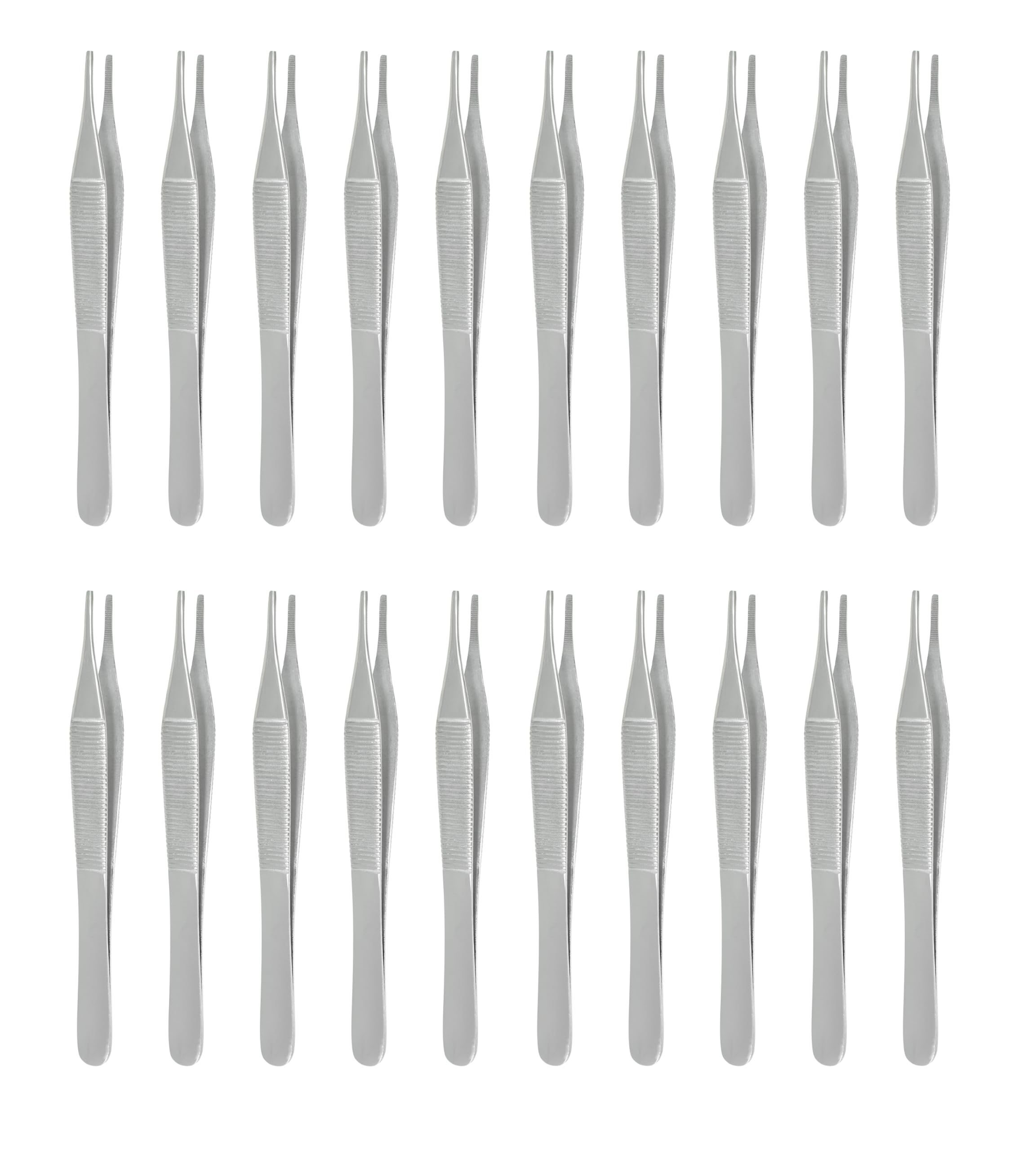 Adson Dressing Surgical Forceps 4 3/4 inches Serrated Stainless (Pack of 5) — Amazon image 4