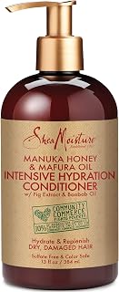 SheaMoisture Conditioner Intensive Hydration for Dry, Damaged Hair Manuka Honey and Mafura Oil to Nourish and Soften Hair 13 oz
