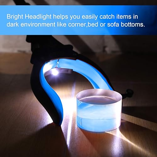 Miniatura 2 de Kekoy Paquete de 2 herramientas de agarre de alcance, agarradores de 32 pulgadas para ancianos, agarrador de basura con luz, herramienta de alcance