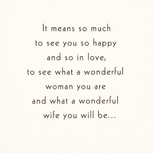 Miniatura 3 de Hallmark Tarjeta del día de la boda para la hija (Dream Come True) (599RZB1360)