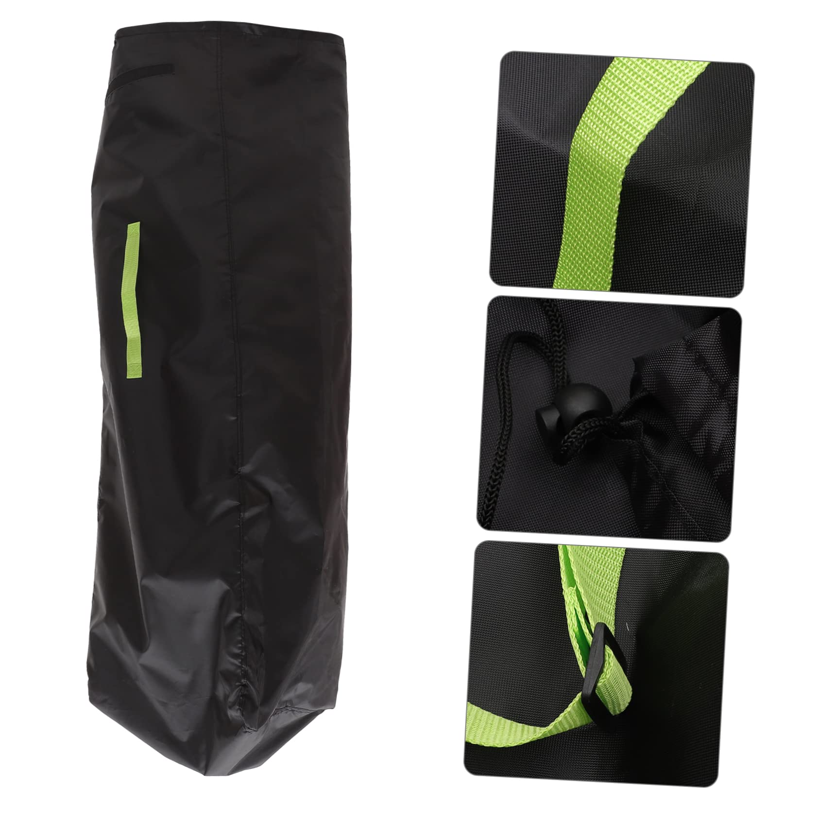 Garneck Borsa Porta Oggetti per Passeggino, Copertura da Viaggio Oxford Nero, e Facile da Pulire, per Uso Quotidiano e Gate Check