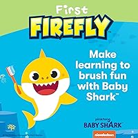Vista 3 de FIREFLY First Firefly Training - Cepillo de dientes iluminado, tiburón bebé, amarillo