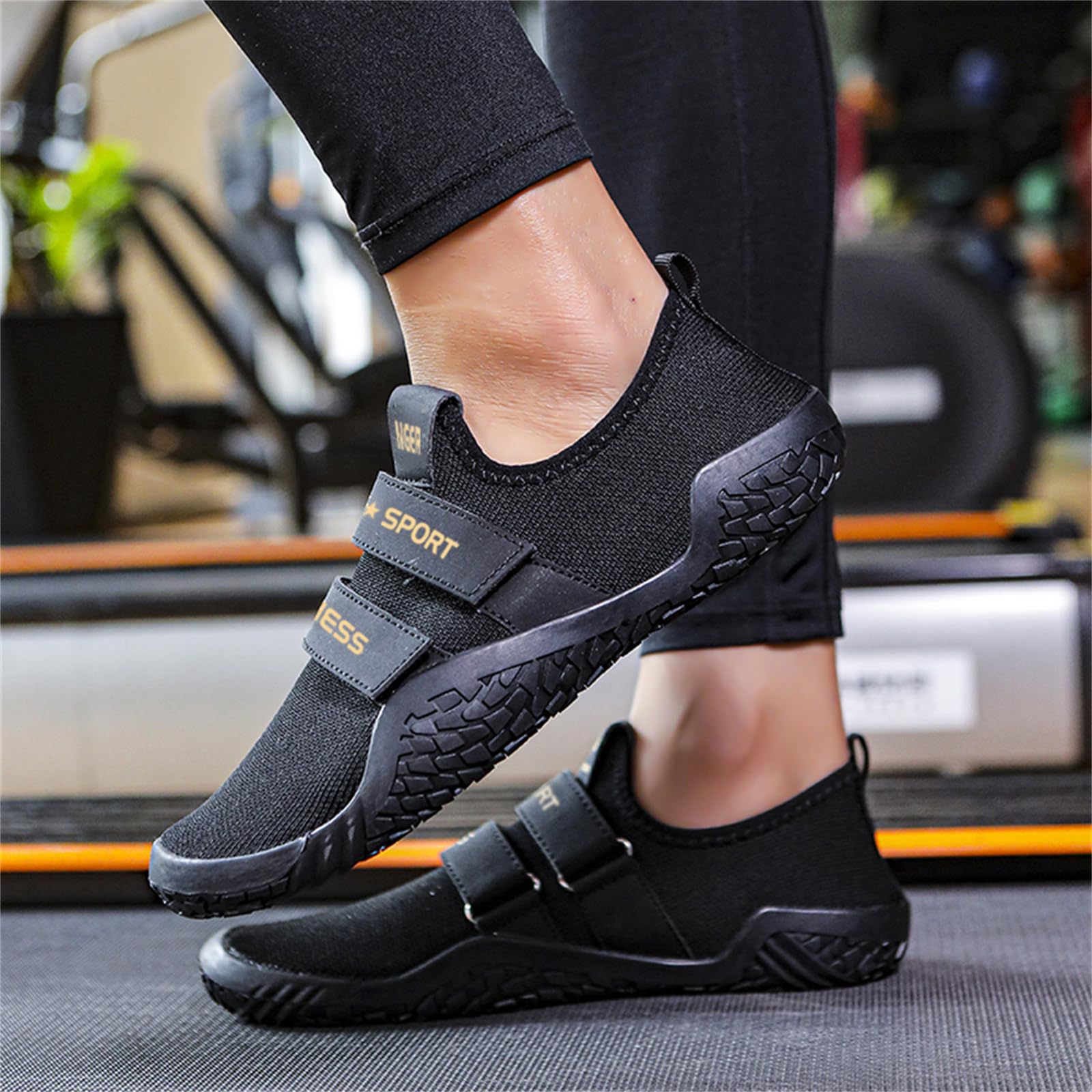 Chaussures De Soulevé De Terre, Chaussures D'haltérophilie Squat Hommes Et Femmes Chaussures D'entraînement Croisé Pieds Nus pour Salle De Sport en Salle