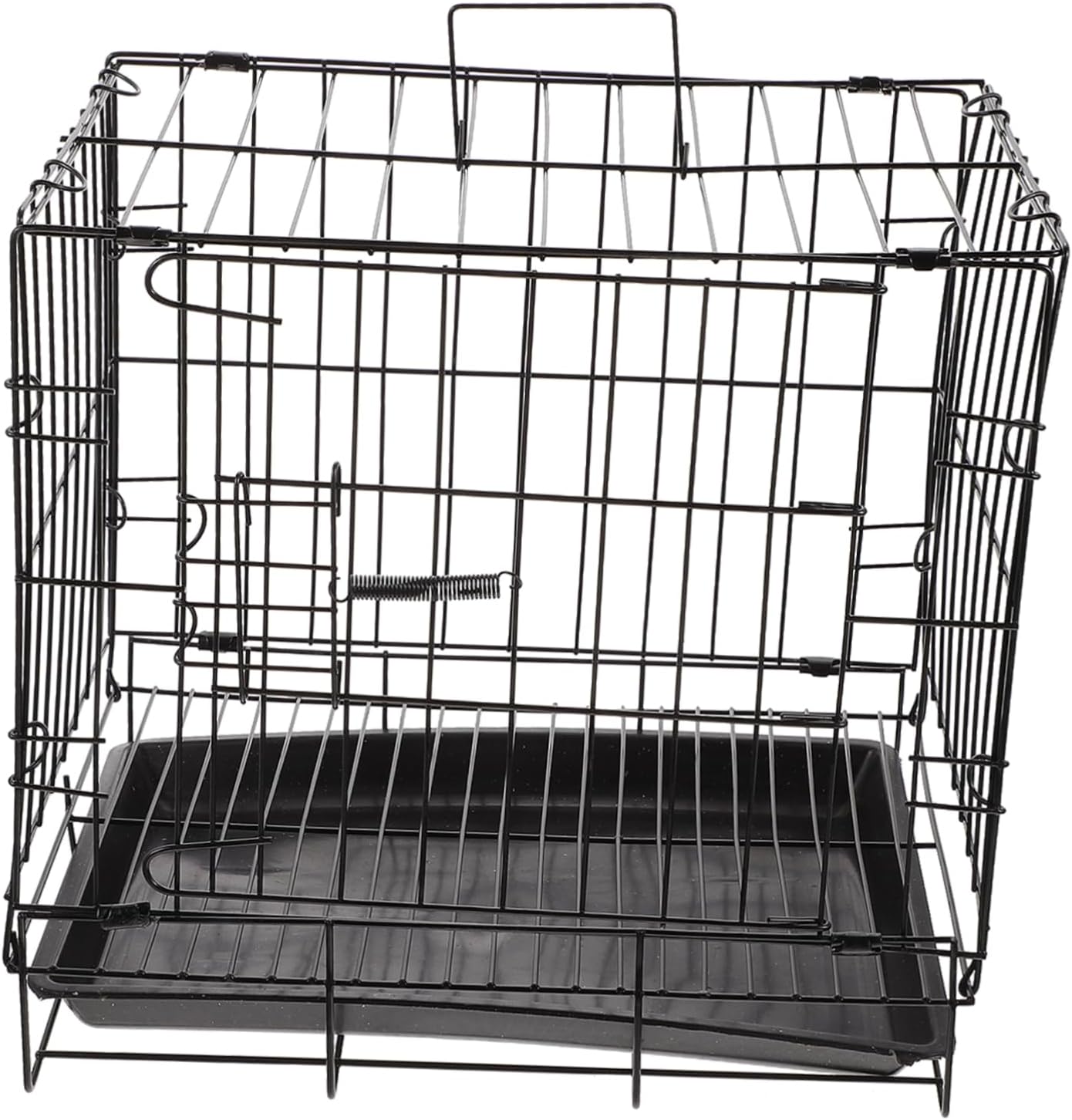 Folding Dog Kennel Medium Dog Crate Outdoor Kennel Iron Wire Pet Crate Pet Shelter Pen Indoor