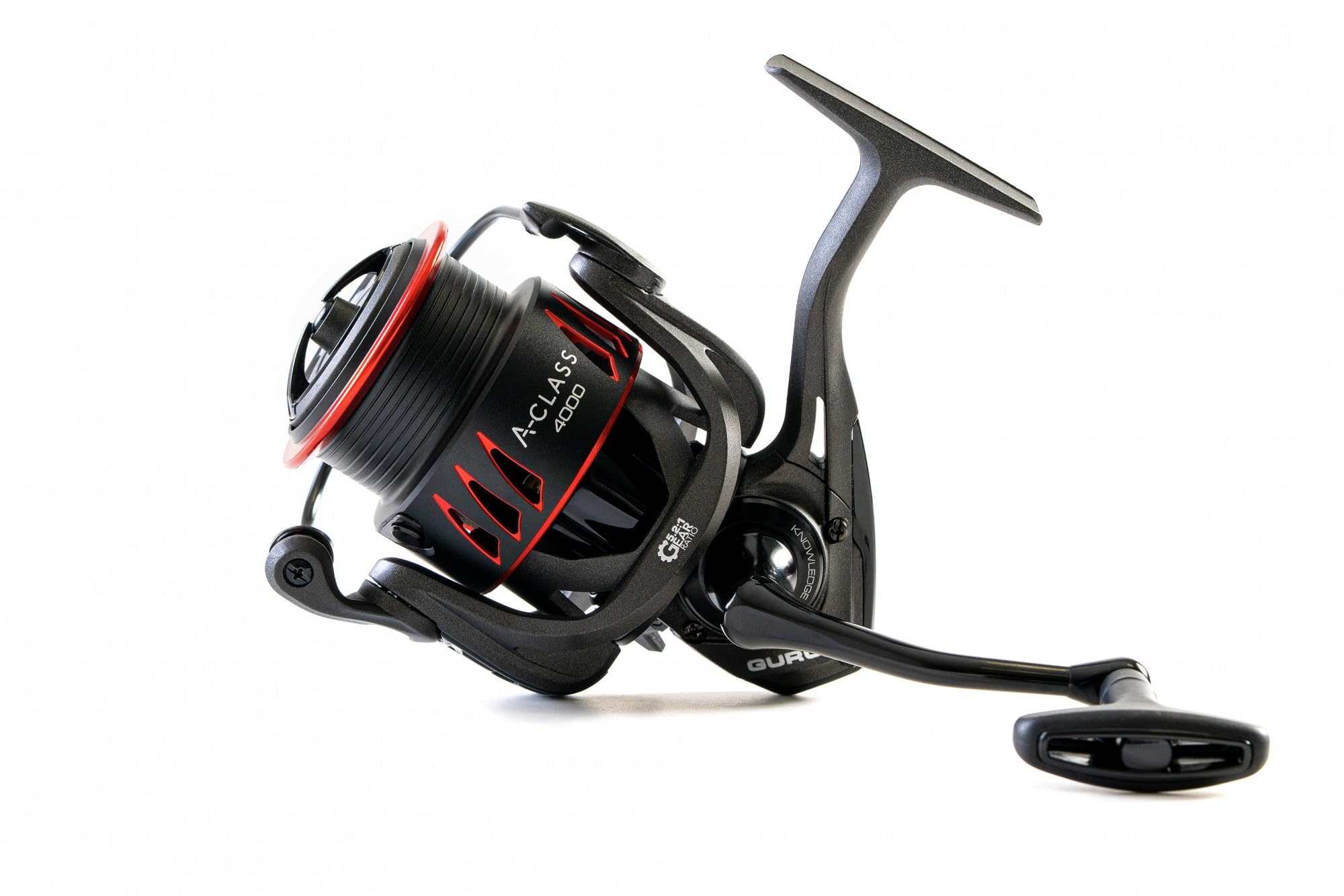 Guru A-Class 4000 Float/Feeder Reel for Short to Medium Range Feeder and Float Fishing | Lightweight Body and Rotor | Aluminium Spool and Handle | Infinite Anti-Reverse | Smooth Drag | GAC136