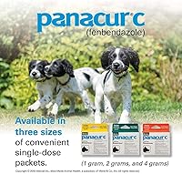 Vista 2 de Panacur C Canine Dewormer Perros 1 (3 Paquetes) Gramo Cada paquete trata 10 libras