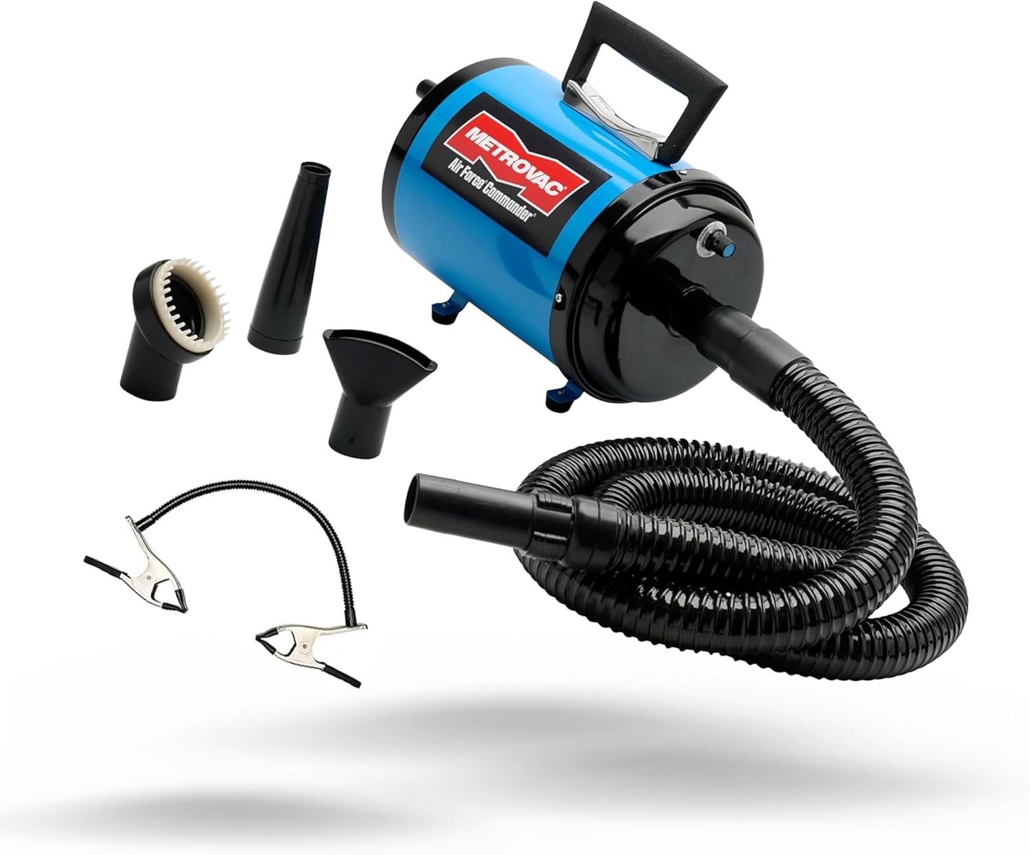 METROVAC Groomers 3rd Arm Bundle with Air Force Commander AFTD-3V Dryer