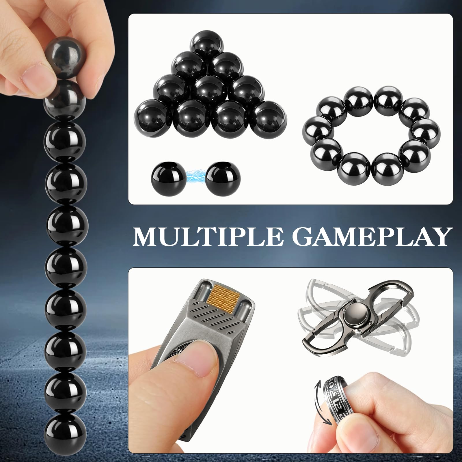 10 pezzi Fidget Toys Adulti e Teen EDC Ufficio Scrivania Giocattolo Stress Relief Articoli Sensoriali per Autismo ADHD Ansia Calza Stuffers per Adolescenti Adulti Uomini Regalo
