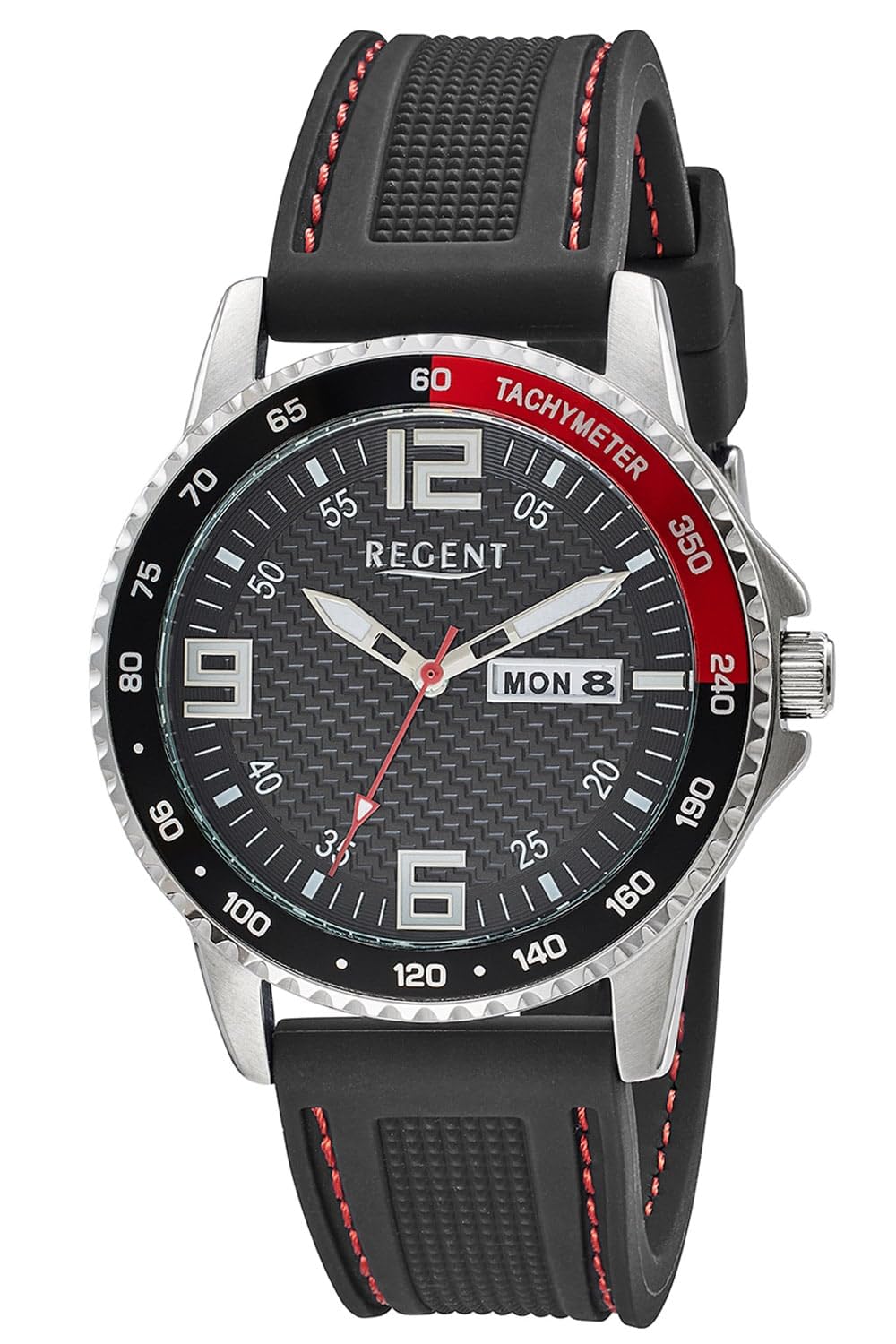 REGENT Herrenuhr 10 Bar Schwarz F-1650