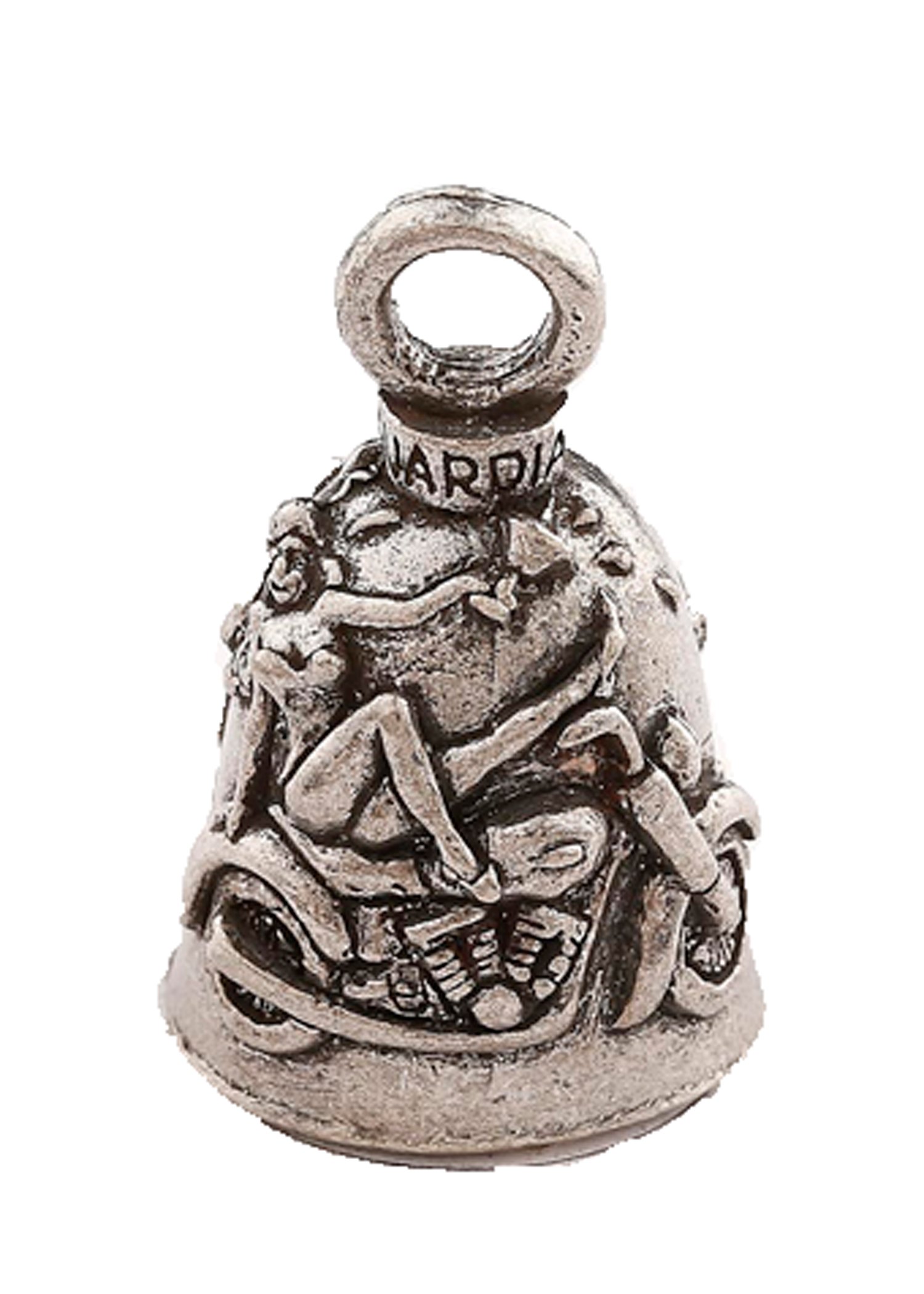 BIKER BETTY V-TWIN Guardian Bell Motorcycle - Harley Accessory HD Gremlin NEW Riding Bell Key Ring