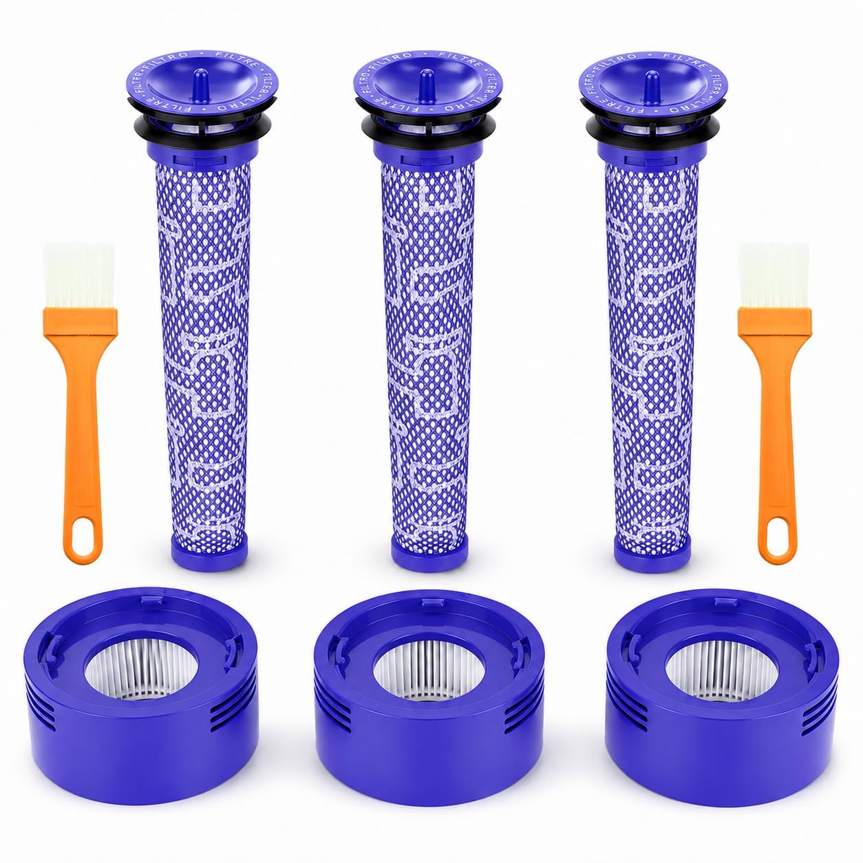 3 SET HEPA Replacement Filters for Dyson V7 V8, 965661-01 & 967478-01