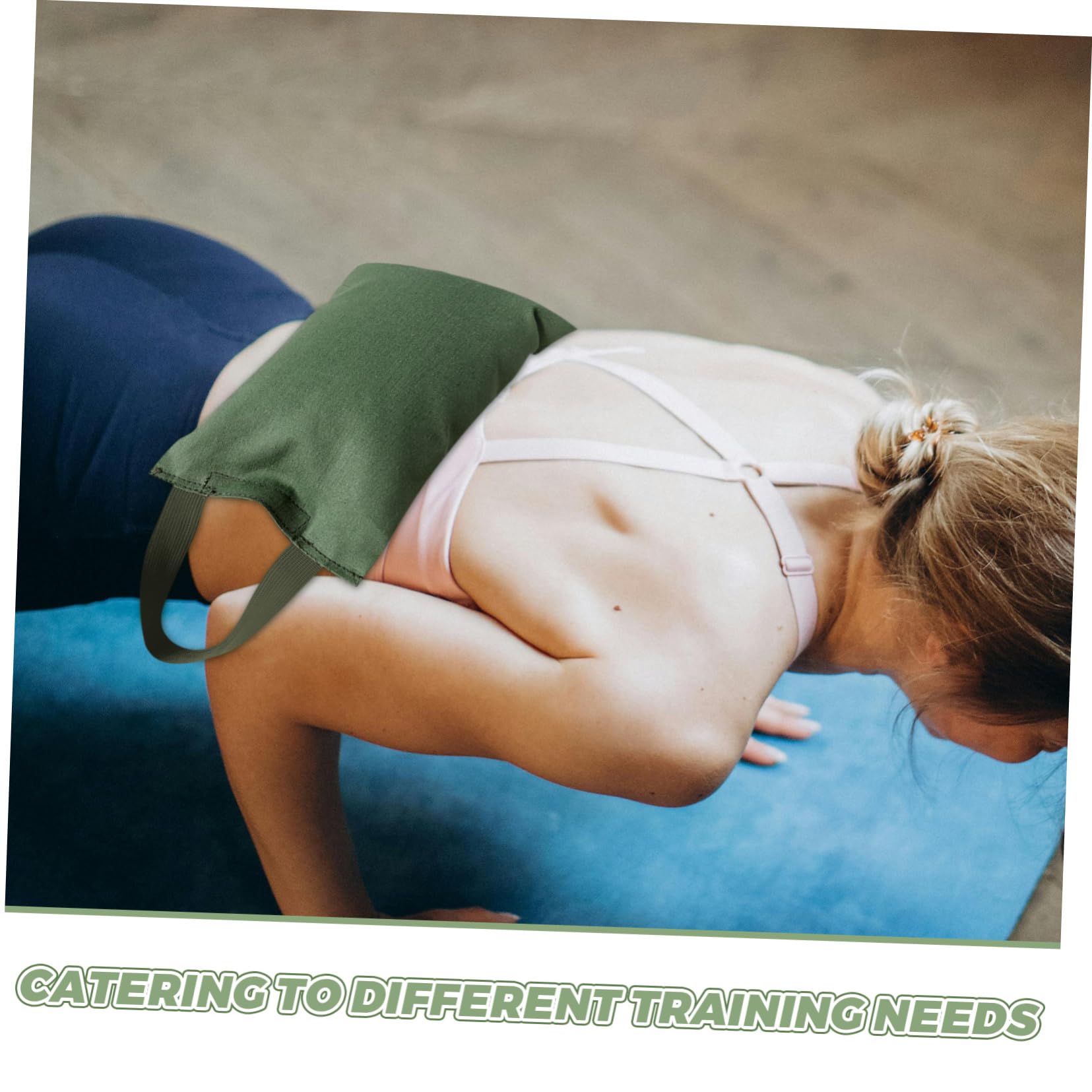 Toyvian De Sable Pondéré avec Poignée pour Yoga Fitness Et Musculation De Gymnase Léger Ajustable pour Entraînement Pilates Et Rééducation