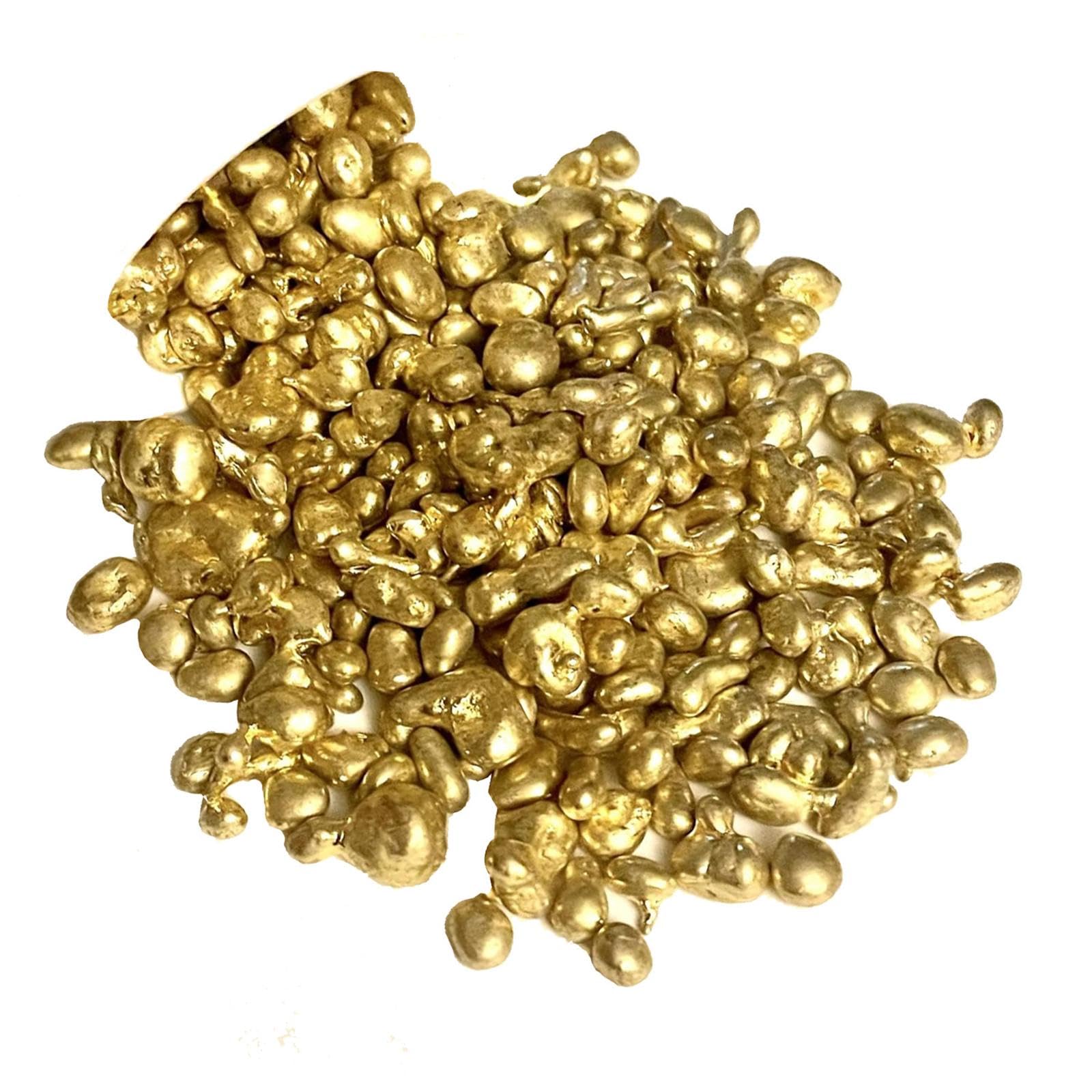 6 X 100 G di Particelle di Ottone per La Fusione di Gioielli, Perline di Ottone, Granuli di Ottone per Decorazioni