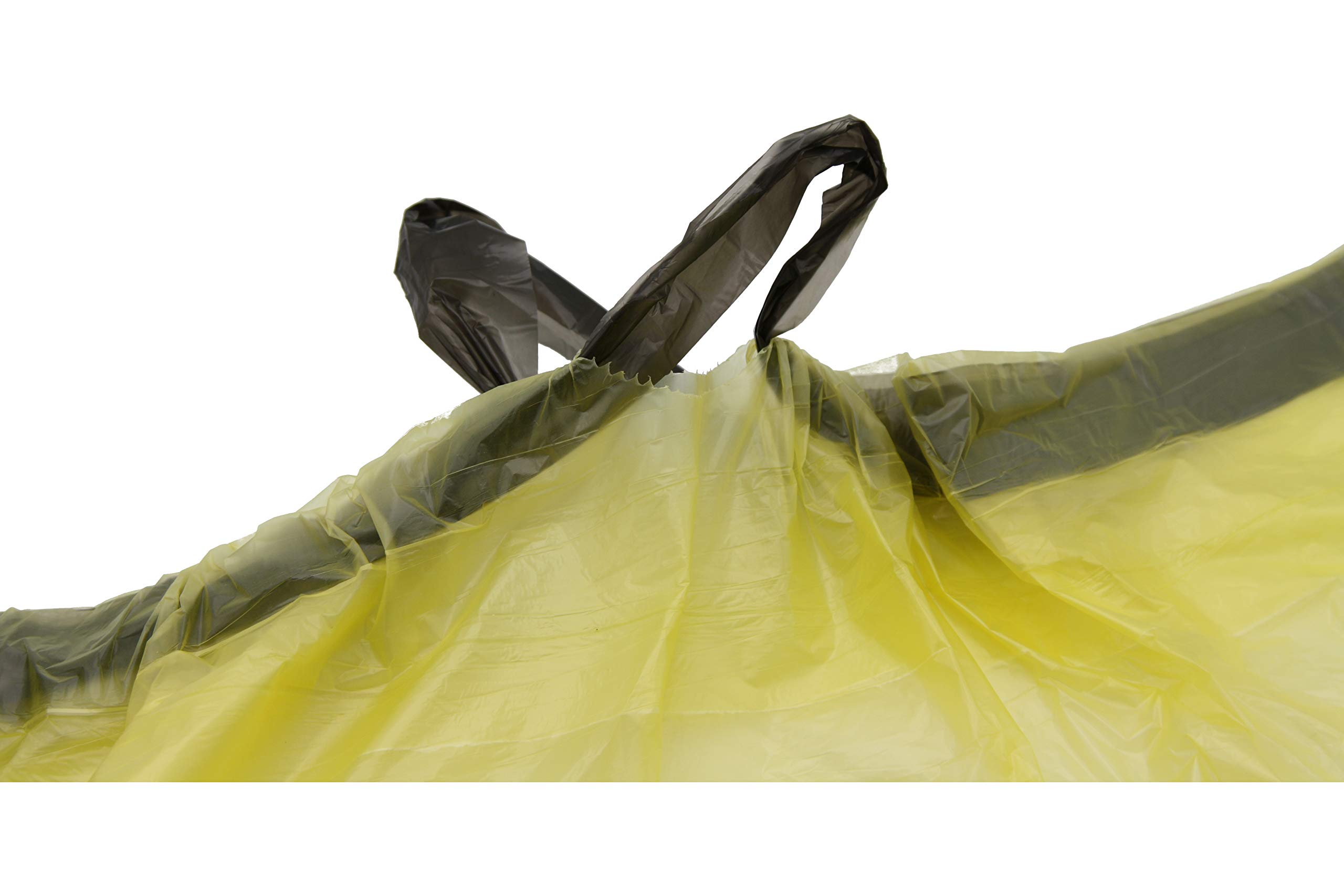 20 Rotoli Sacchetti Gialli Riciclabili 90 Litri | 260 Pezzi Con Cordino | Spessore 15µ