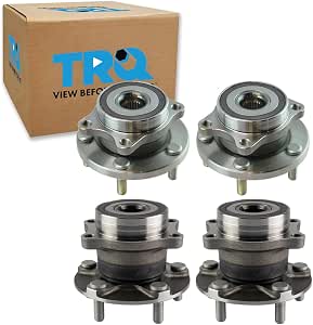 TRQ Wheel Bearing & Hub Assembly Set
