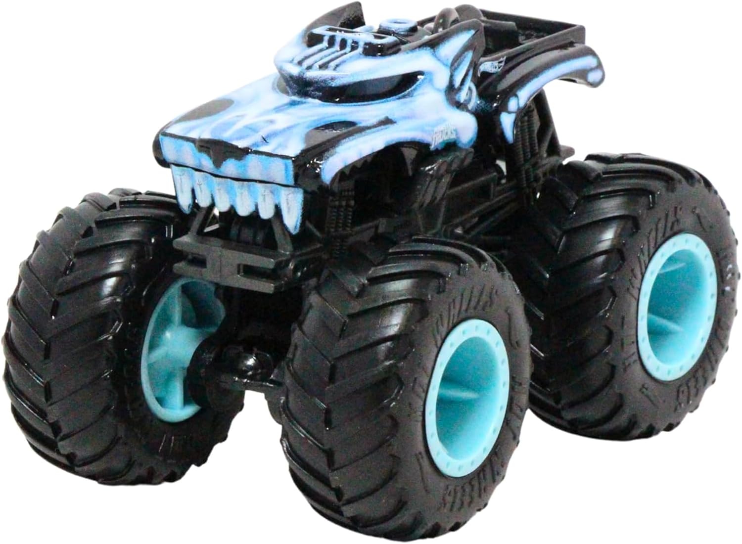 Monster Trucks Hotweiler con auto Connect and Crash 7275 escala 164