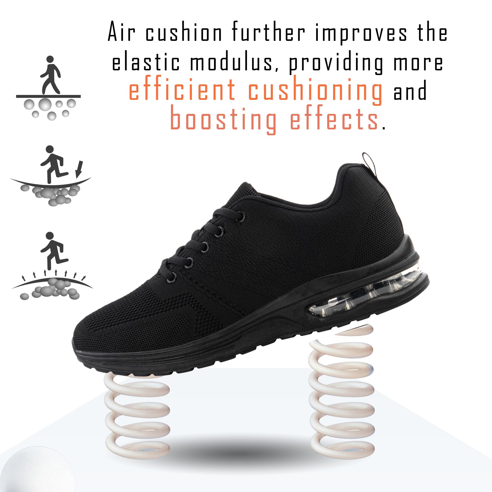 Hitmars Scarpe da Ginnastica Unisex Gr.36-48