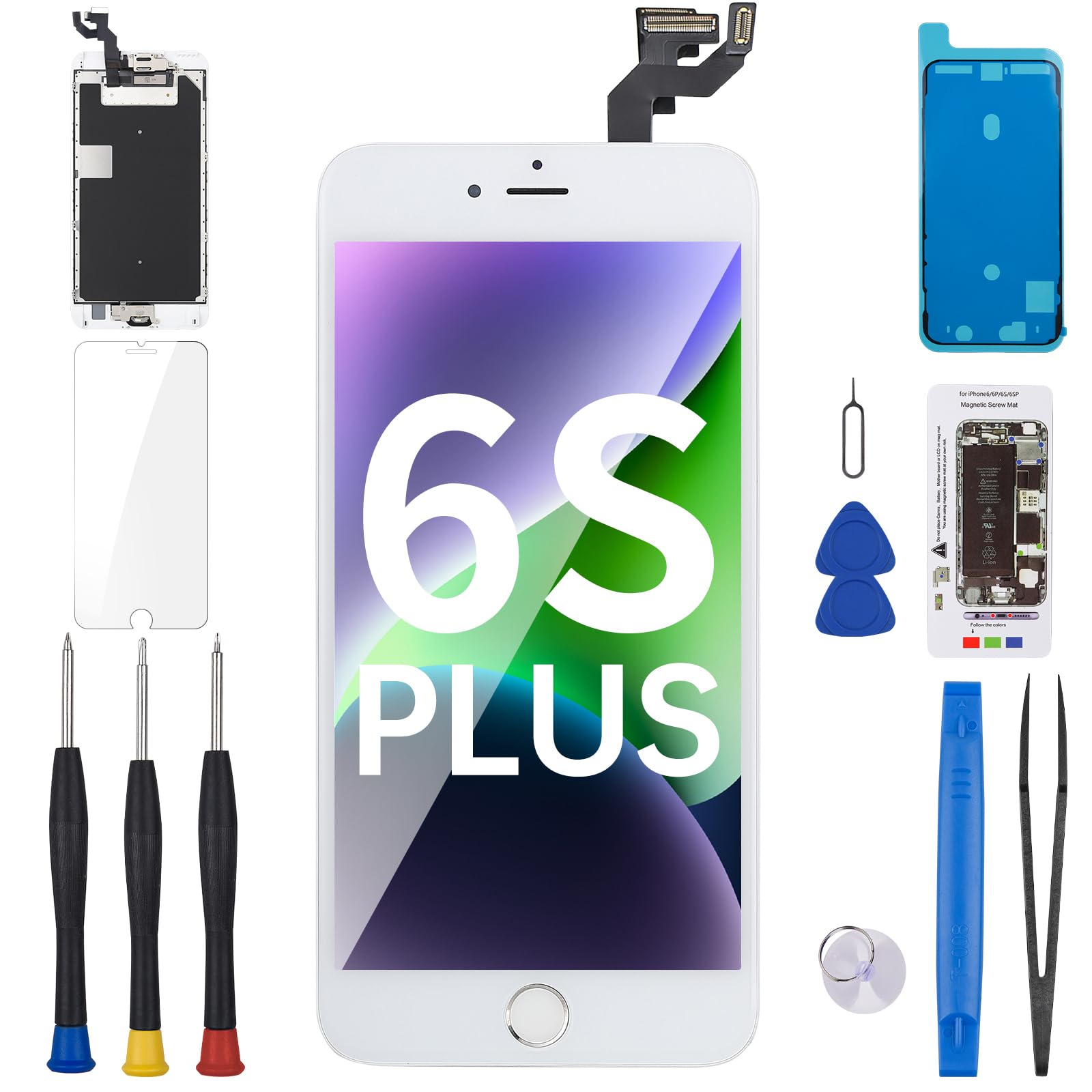 家具 iPhone 6 plus Amazon.com: CYKJGS for iPhone 6S Plus Screen Replacement 5.5