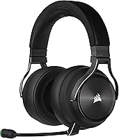 Corsair Virtuoso RGB Wireless XT Gaming Headset - Dolby Atmos, Bluetooth, Broadcast Mic - PC, PS5, Mac, Mobile - Black