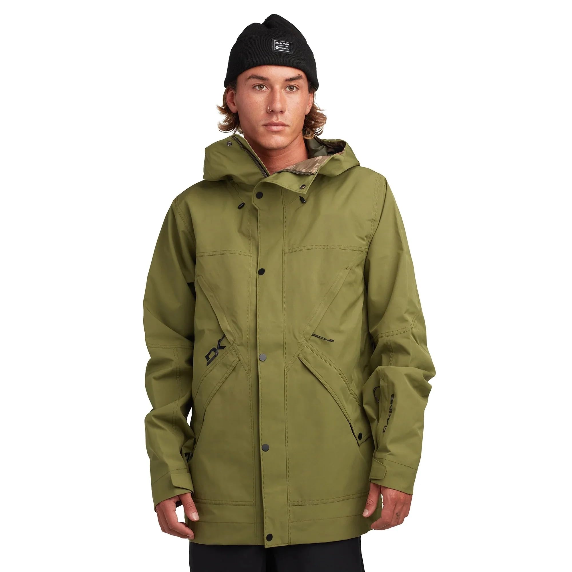 Dakine Men's Scout Jacket, Hooded Winter Coat (US, Alpha, Medium, Regular, Regular, Gnarled Juniper)