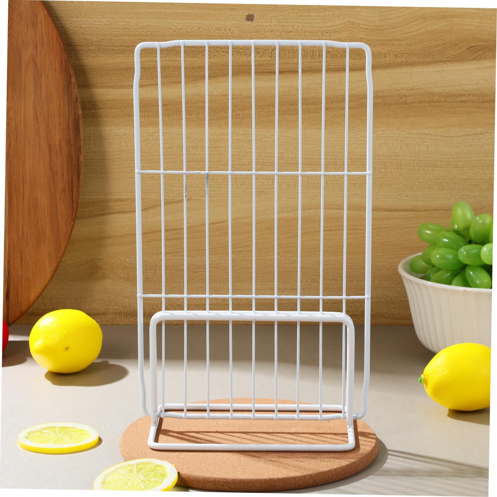 Genérico 2 Piezas Divisor para Congelador de Malla Metálica Separador Resistente de Hierro para Frigorífico Organizador Desmontable para Cocina Supermercado y Hogar