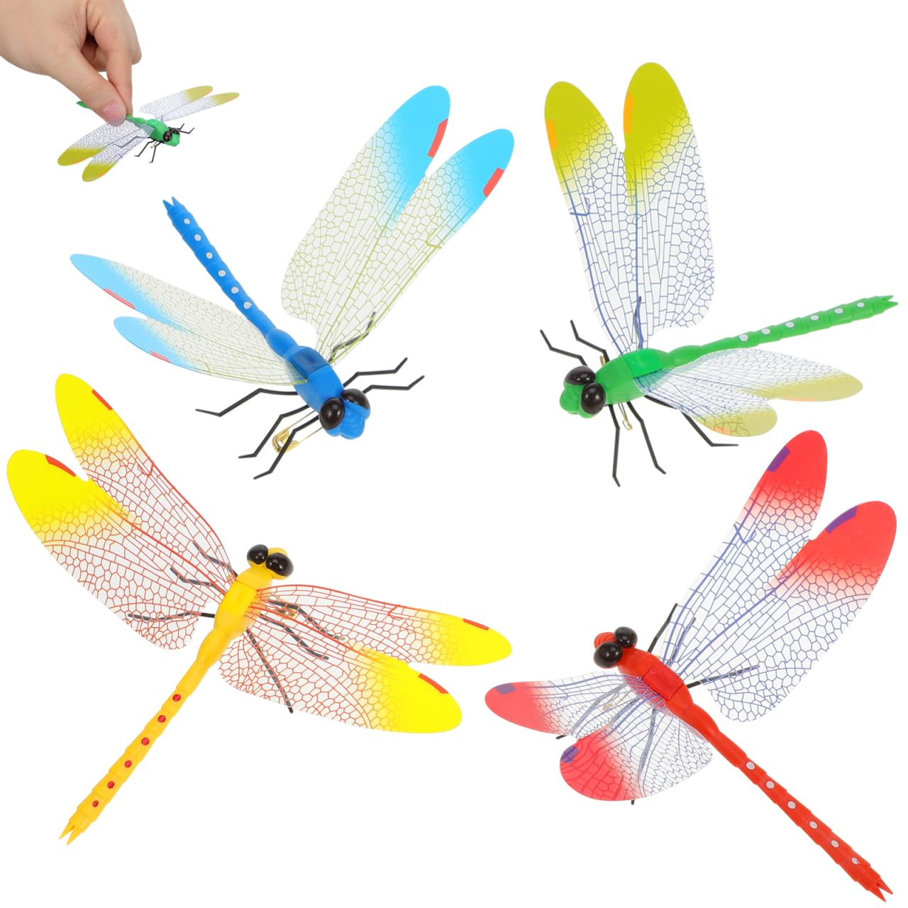 Amazon.com: Healifty 20PCS Dragonfly Decoys, Clip On Fake